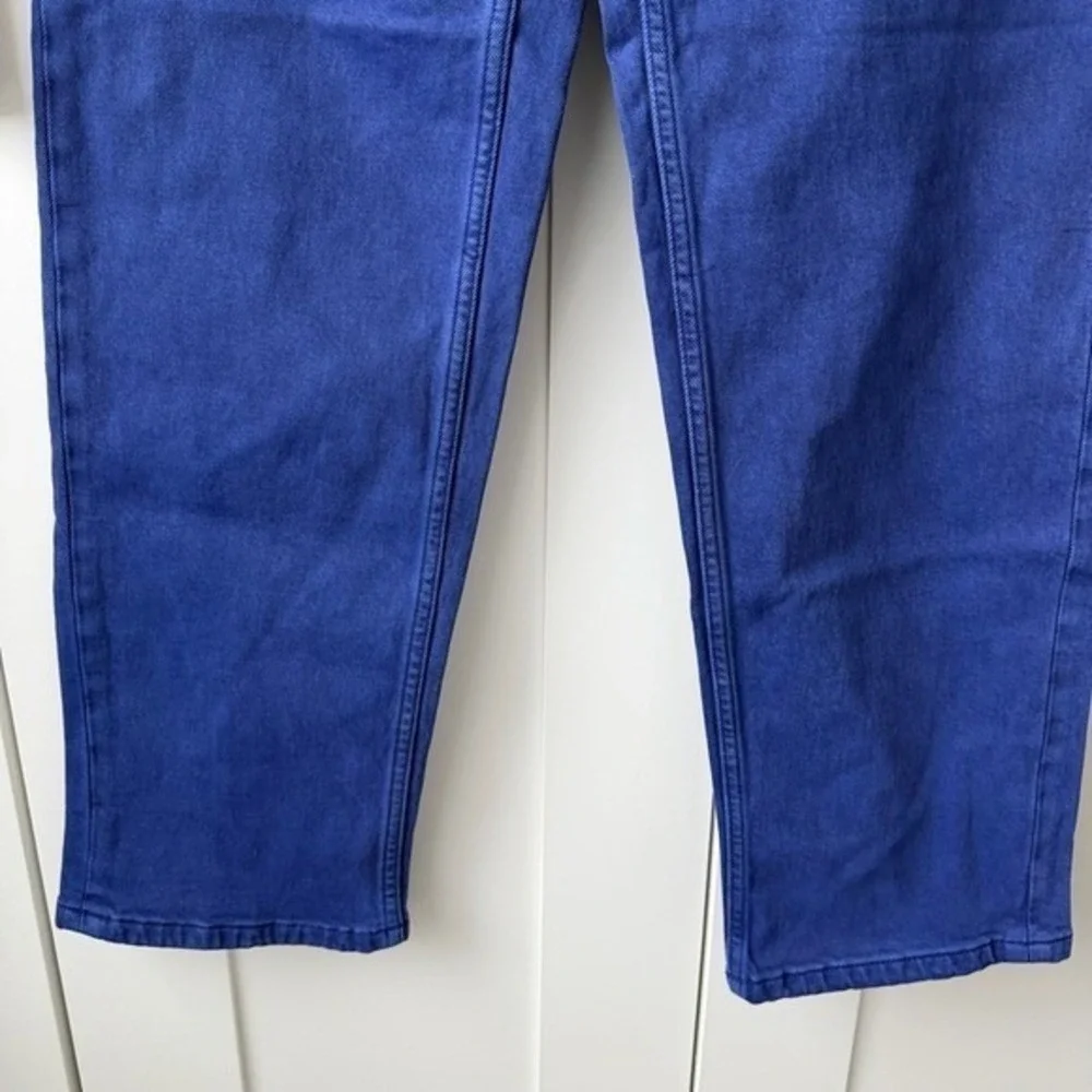 Everlane The Way High Jeans‎ Straight Size 24 Tall Blue NWT New